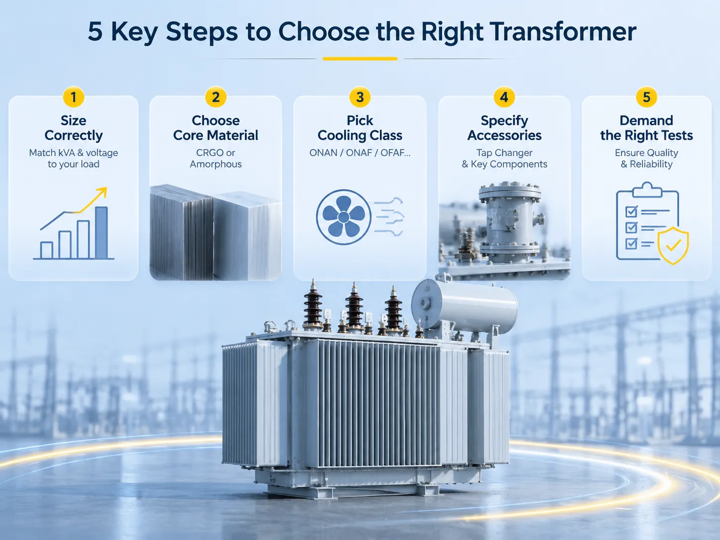 5 key steps to choose the right transformer