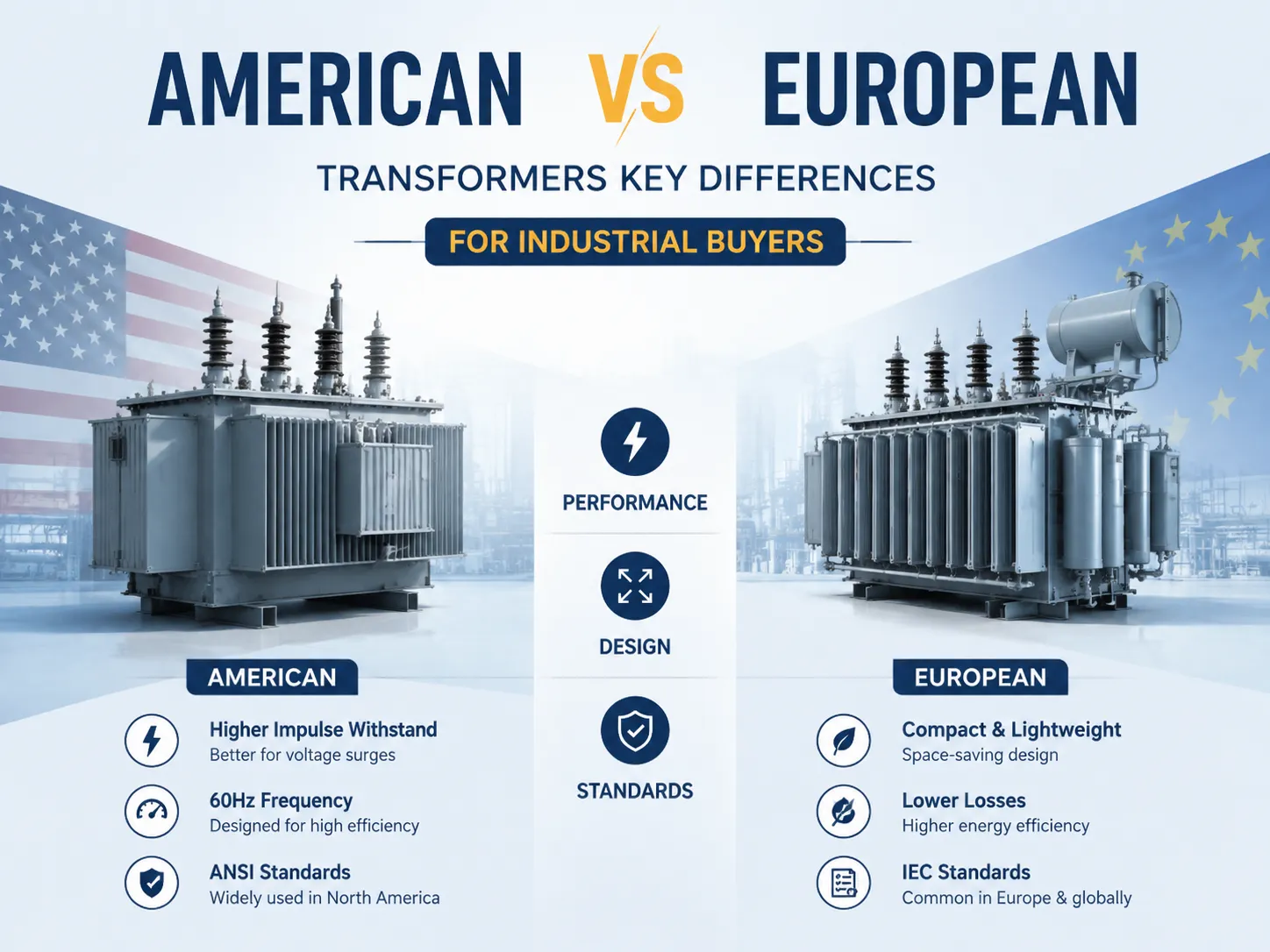 American Vs European Transformers Key Differences For Industrial Buyers