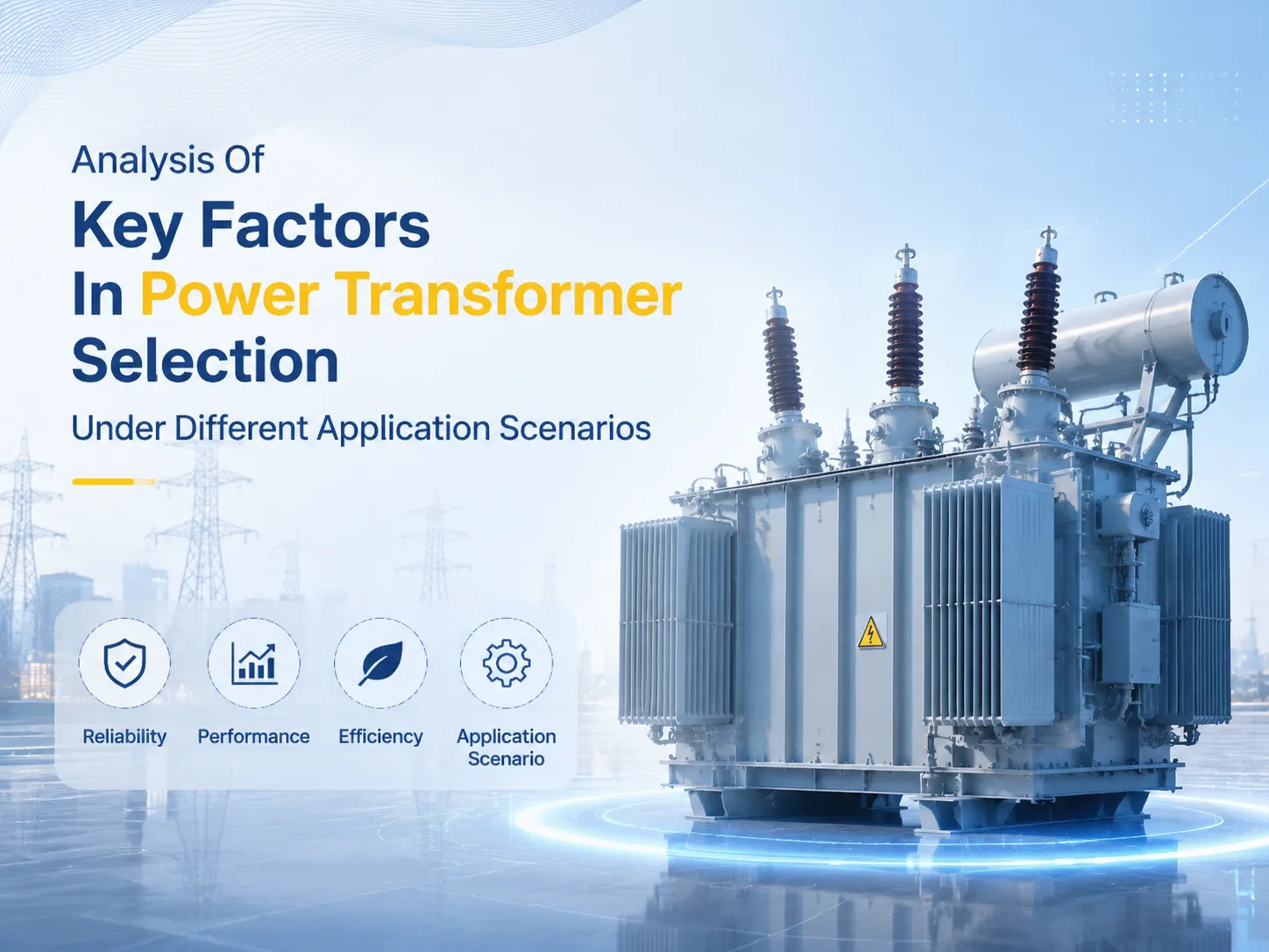 Analysis Of Key Factors In Power Transformer Selection Under Different Application Scenarios