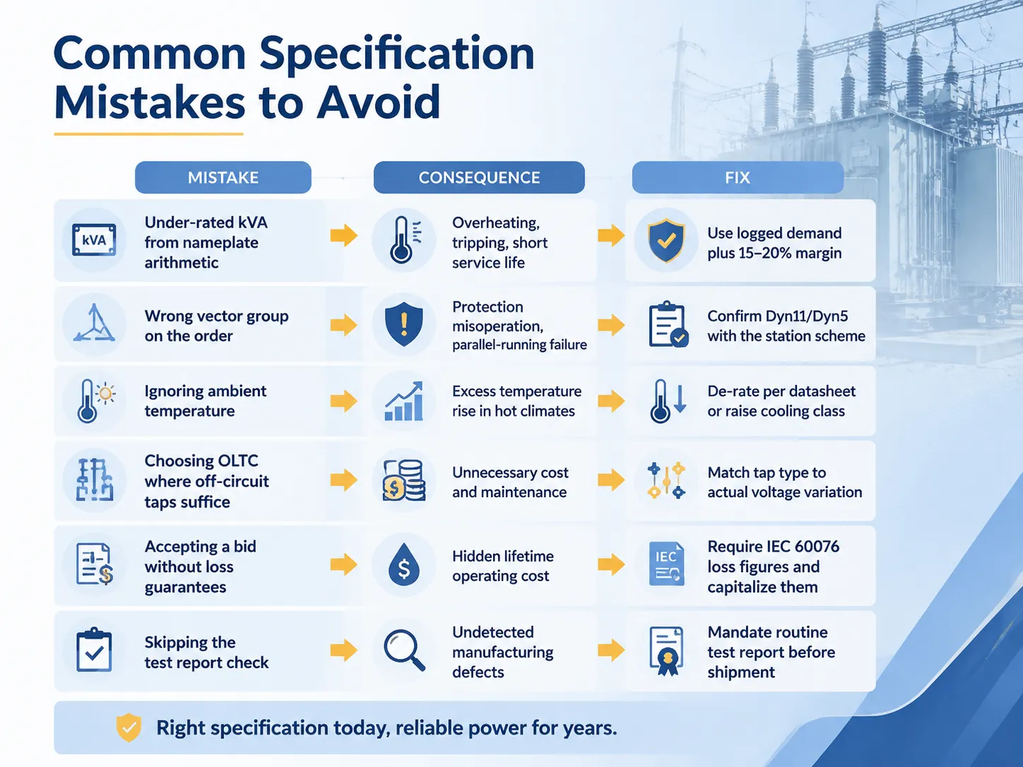 Common Specification Mistakes to Avoid