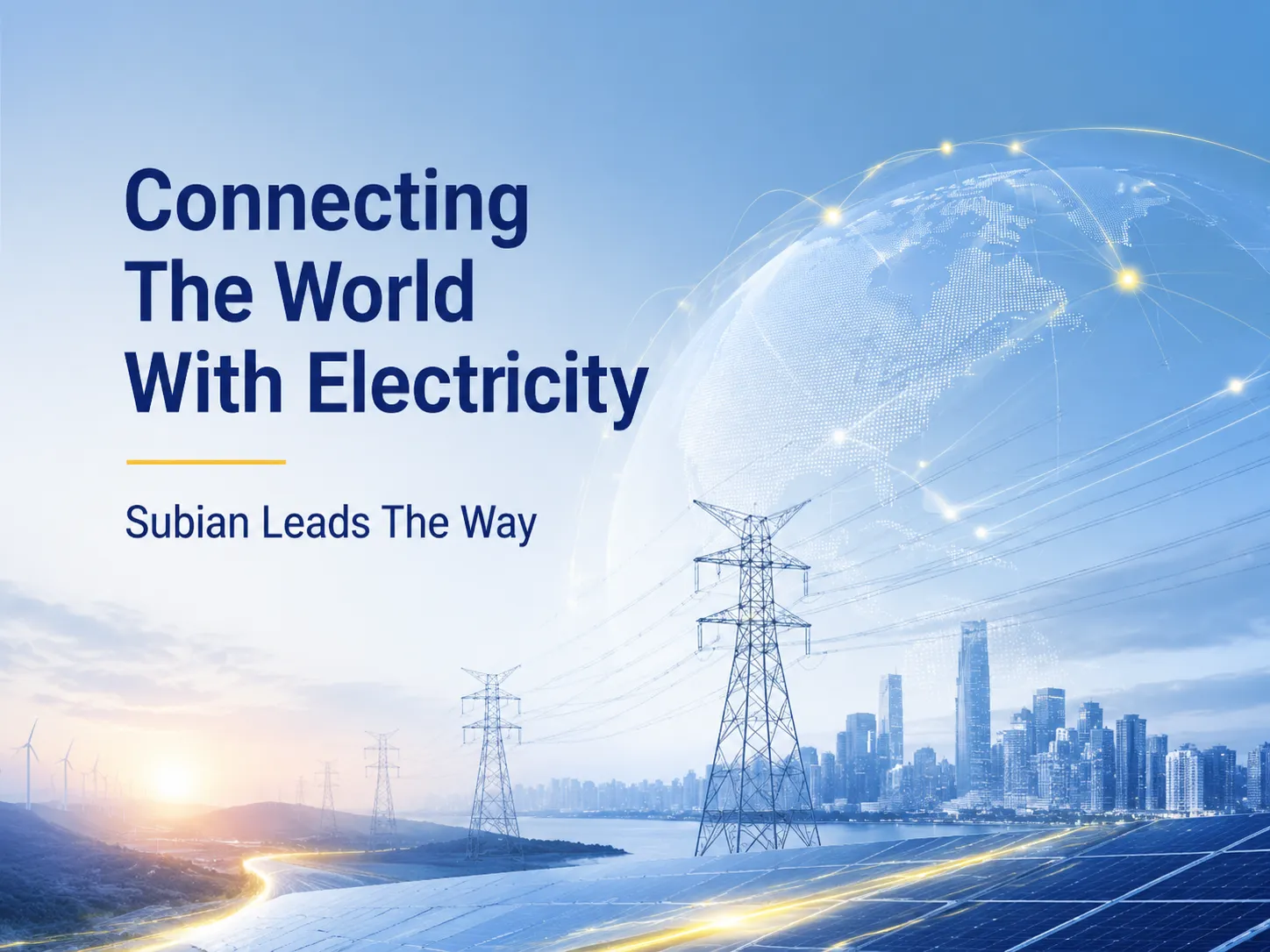 Connecting The World With Electricity Subian Leads The Way