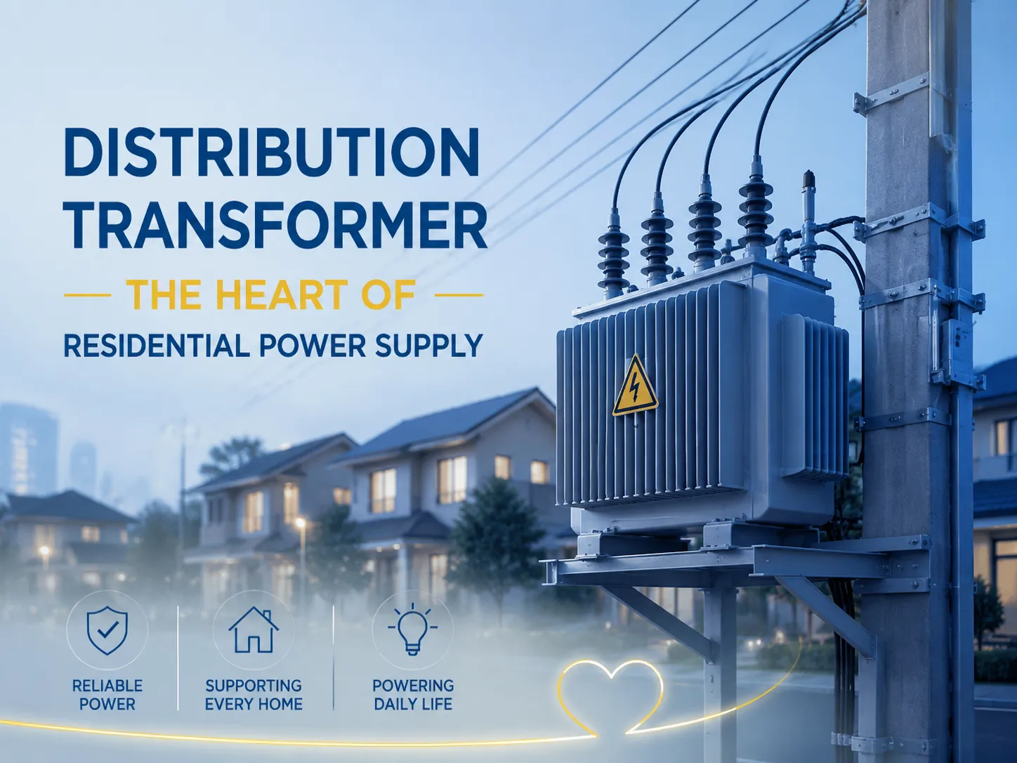 Distribution Transformer The Heart Of Residential Power Supply