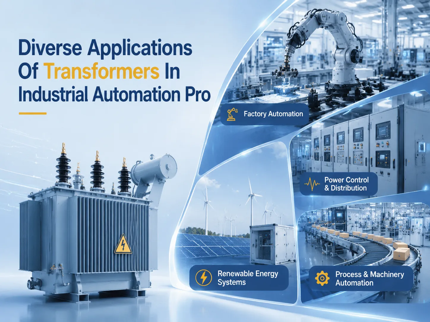Diverse Applications Of Transformers In Industrial Automation Pro