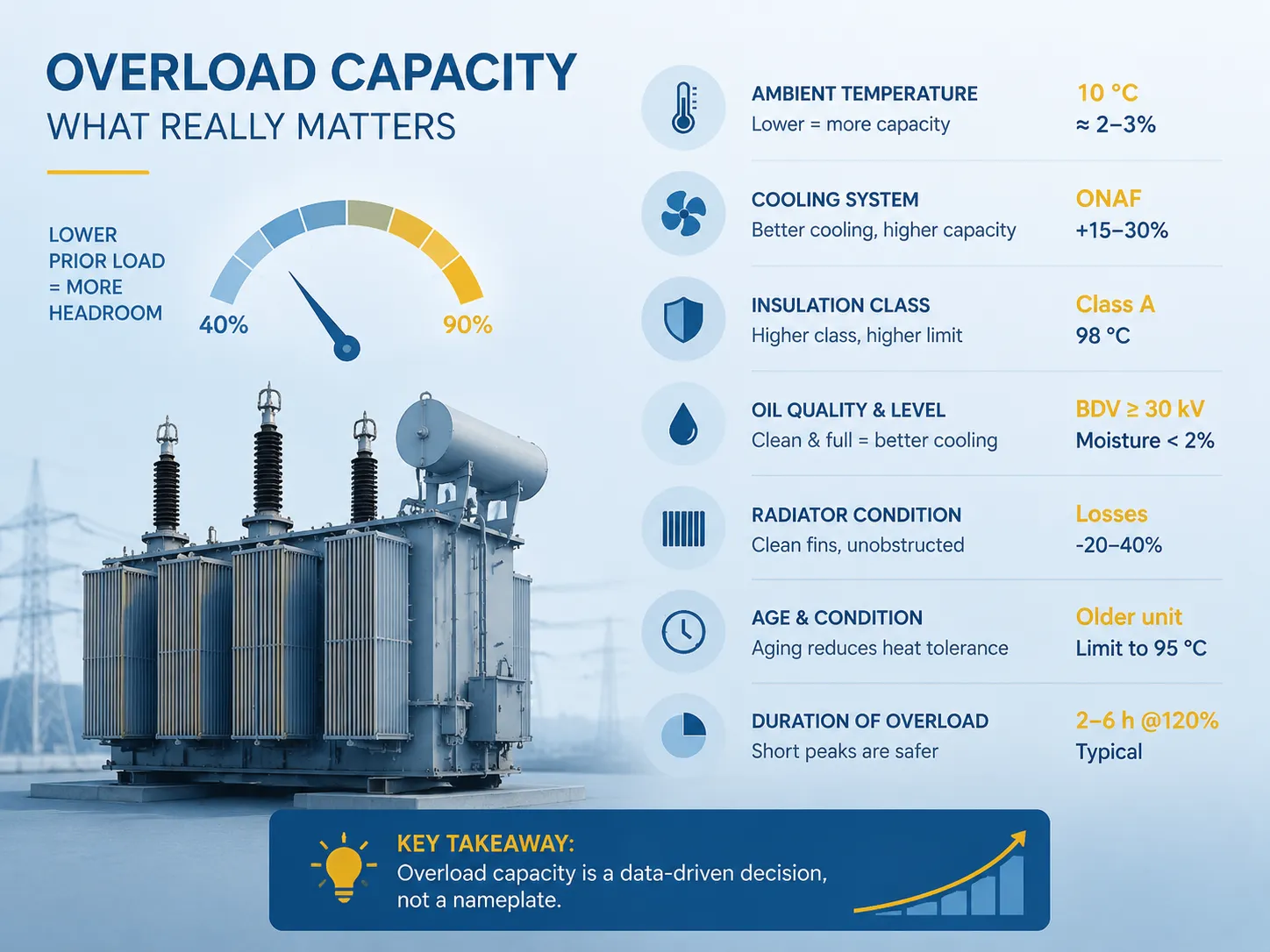 Factors That Determine Overload Capacity