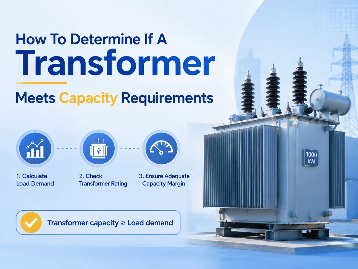 How To Determine If A Transformer Meets Capacity Requirements