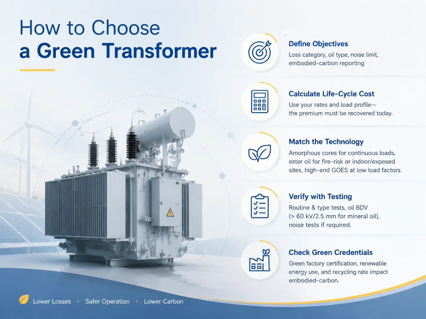 How to Choose a Green Transformer