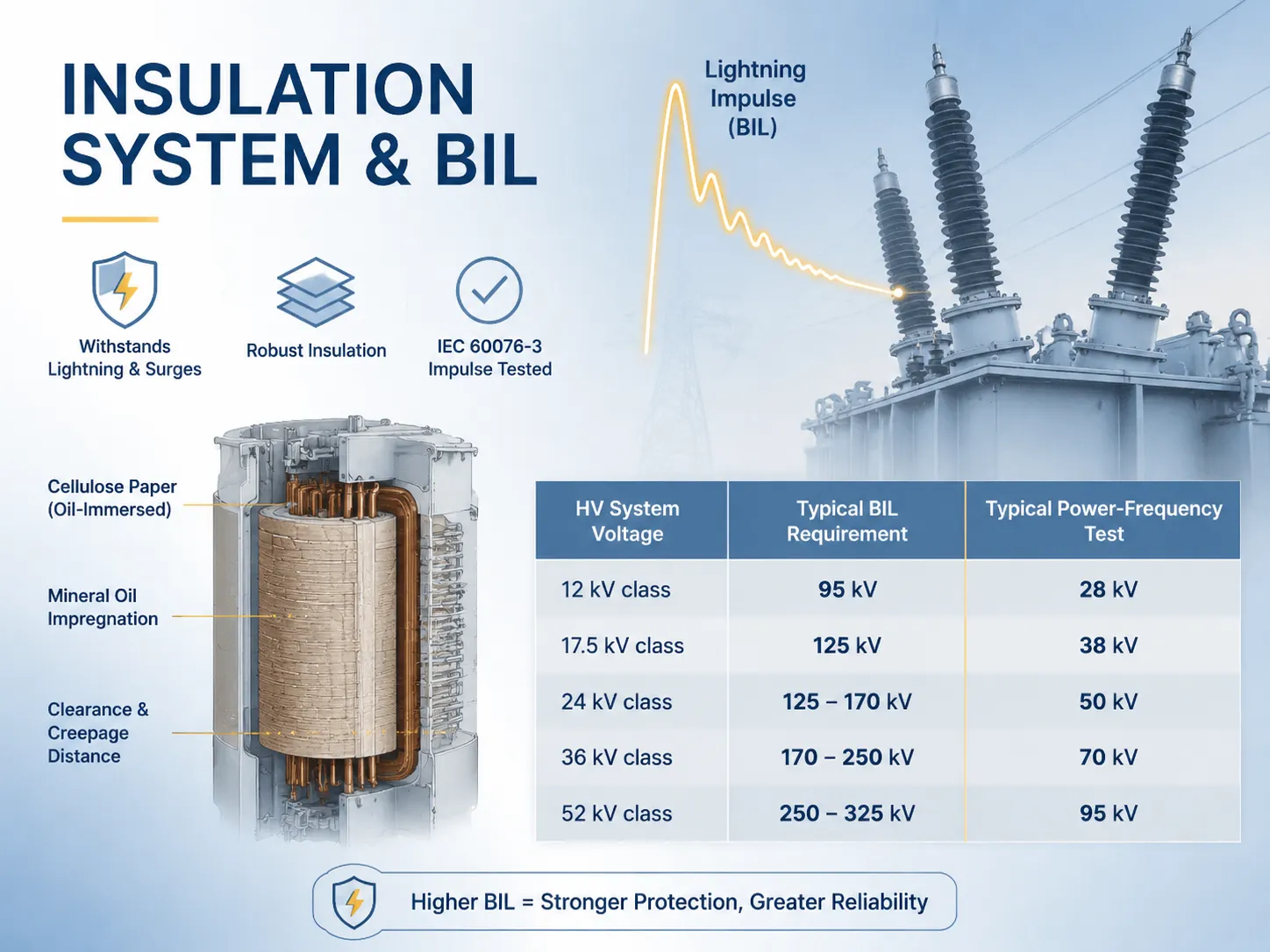Insulation System and BIL