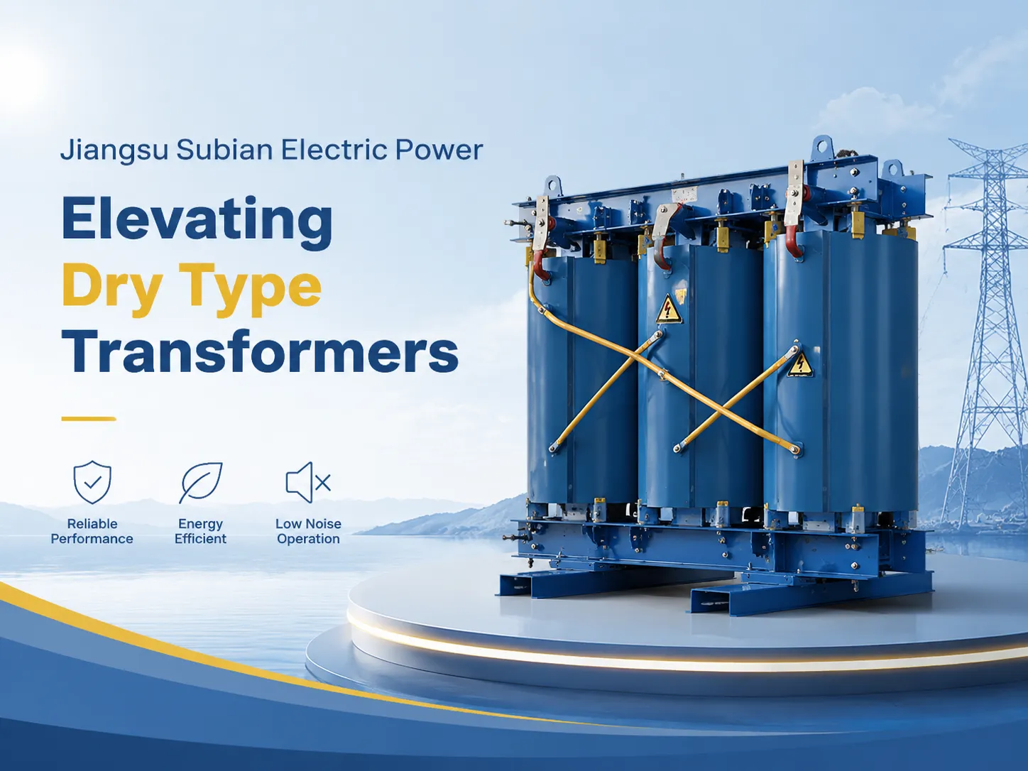 Jiangsu Subian Electric Power Elevating Dry Type Transformers Wit