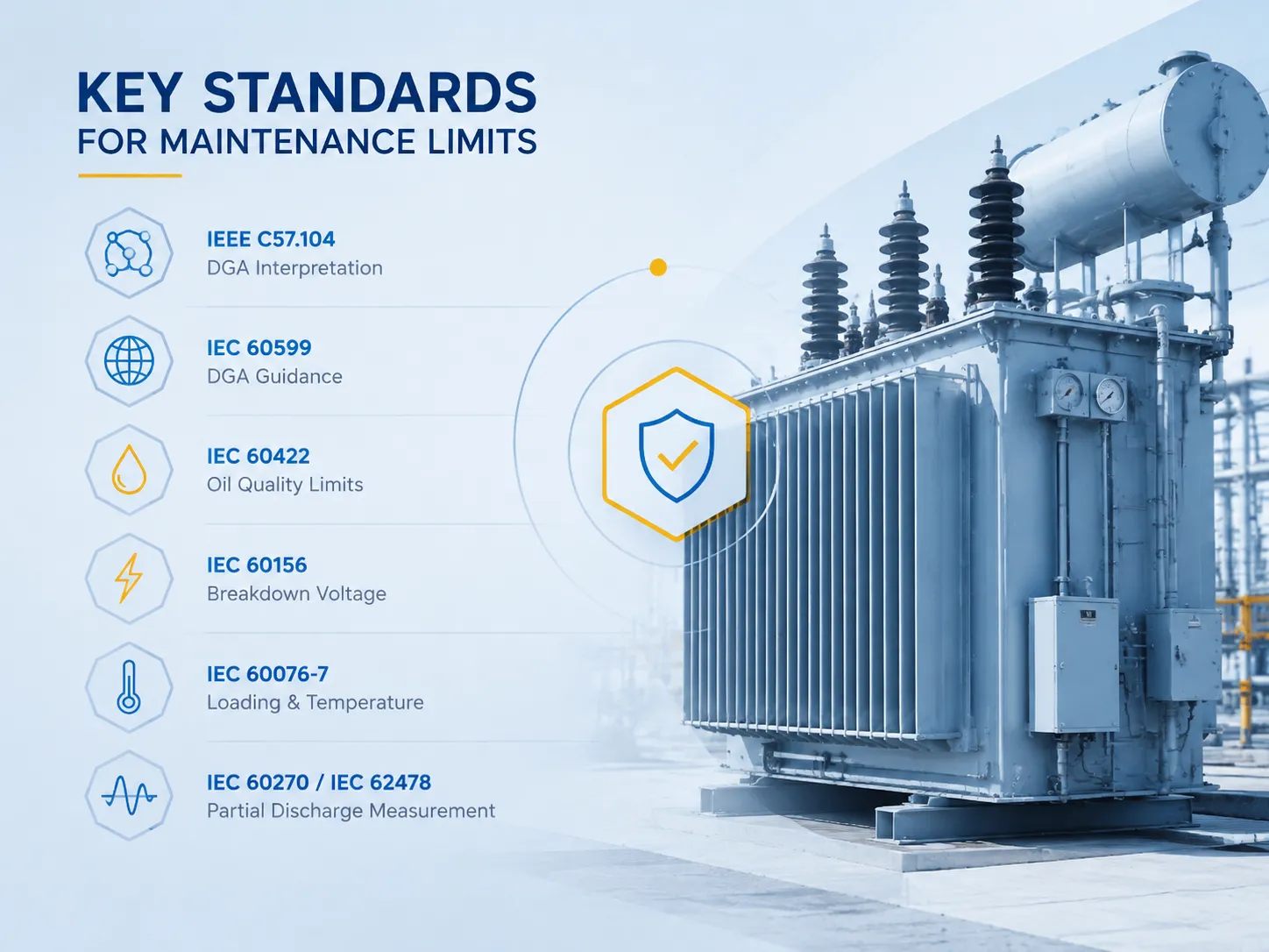 Key Standards for Maintenance Limits