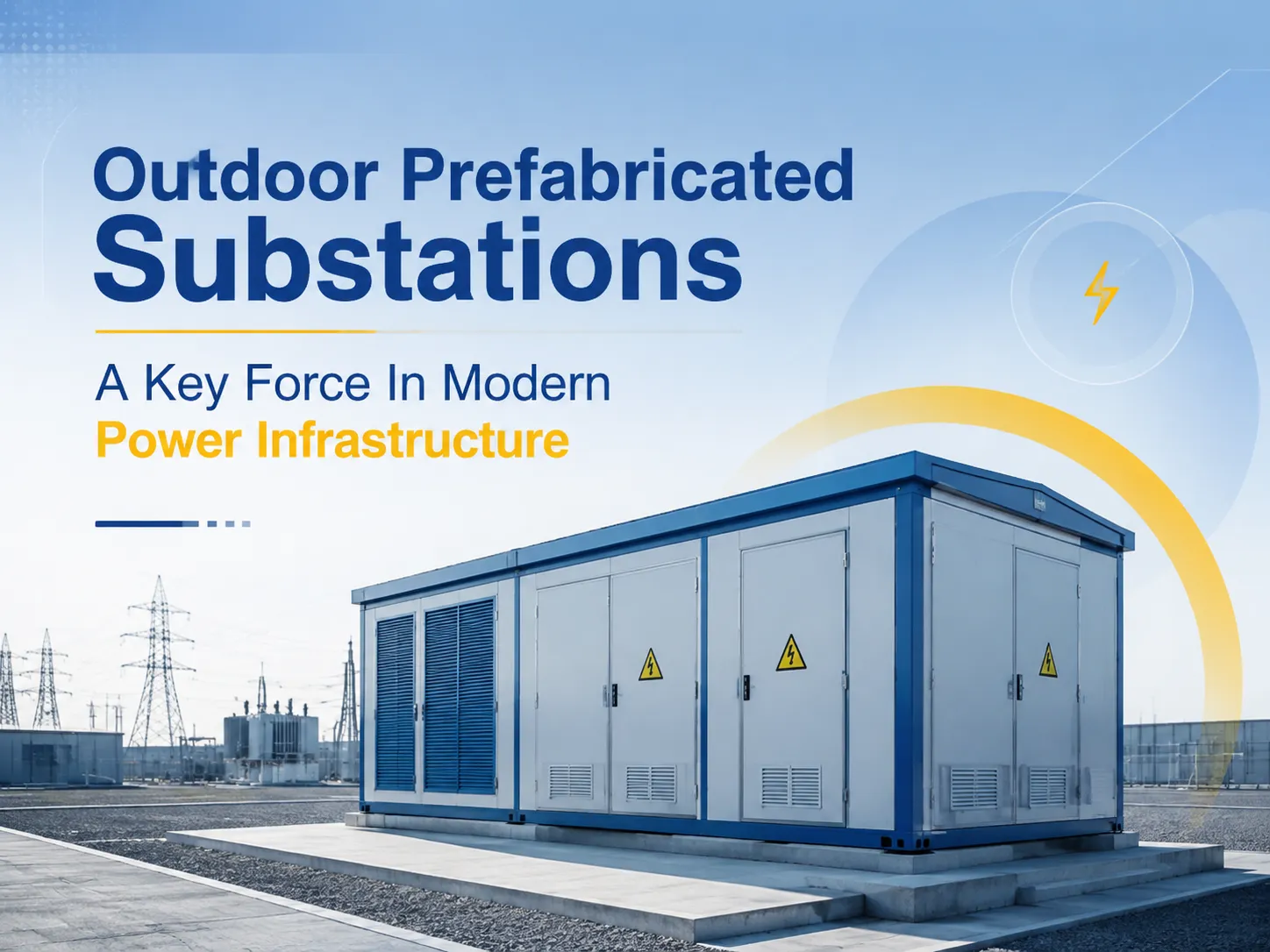 Outdoor Prefabricated Substations A Key Force In Modern Power Infrastructure
