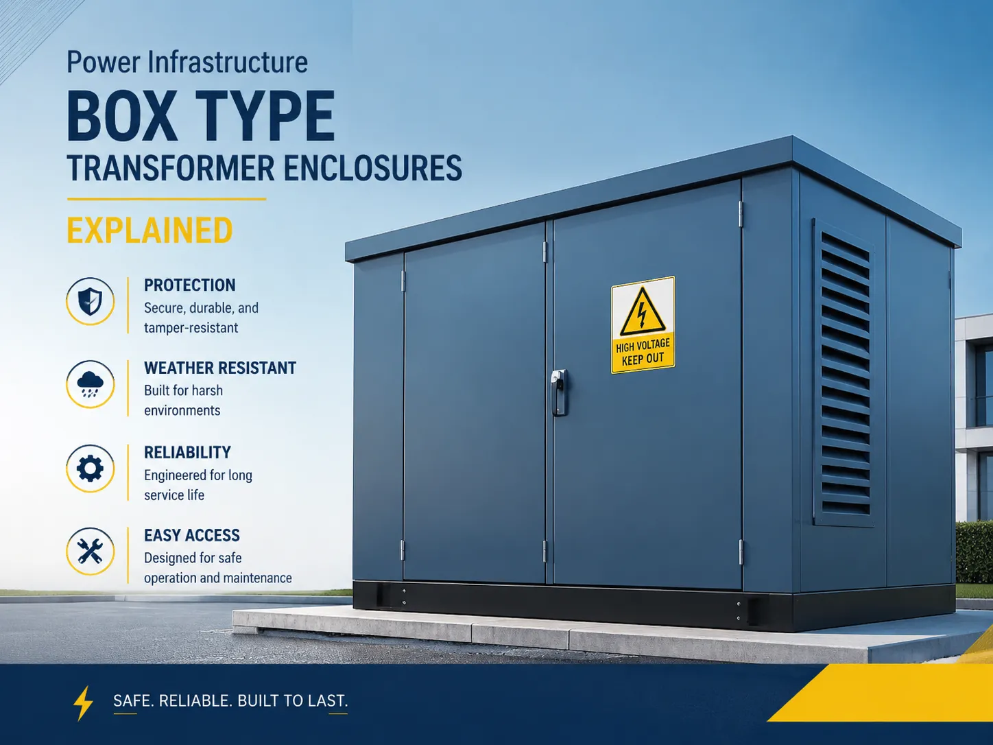Power Infrastructure Box Type Transformer Enclosures Explained