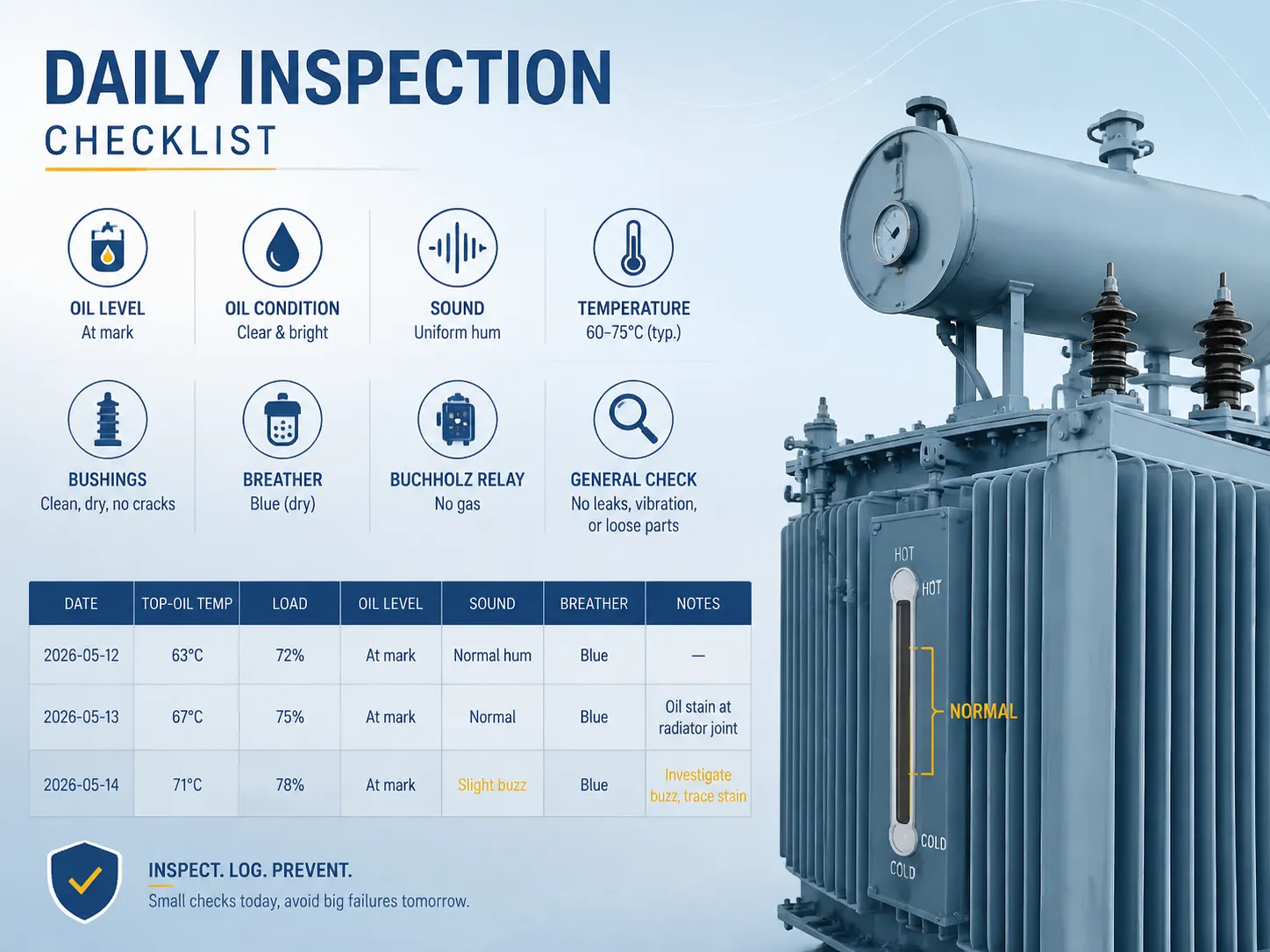 The Daily Inspection Checklist
