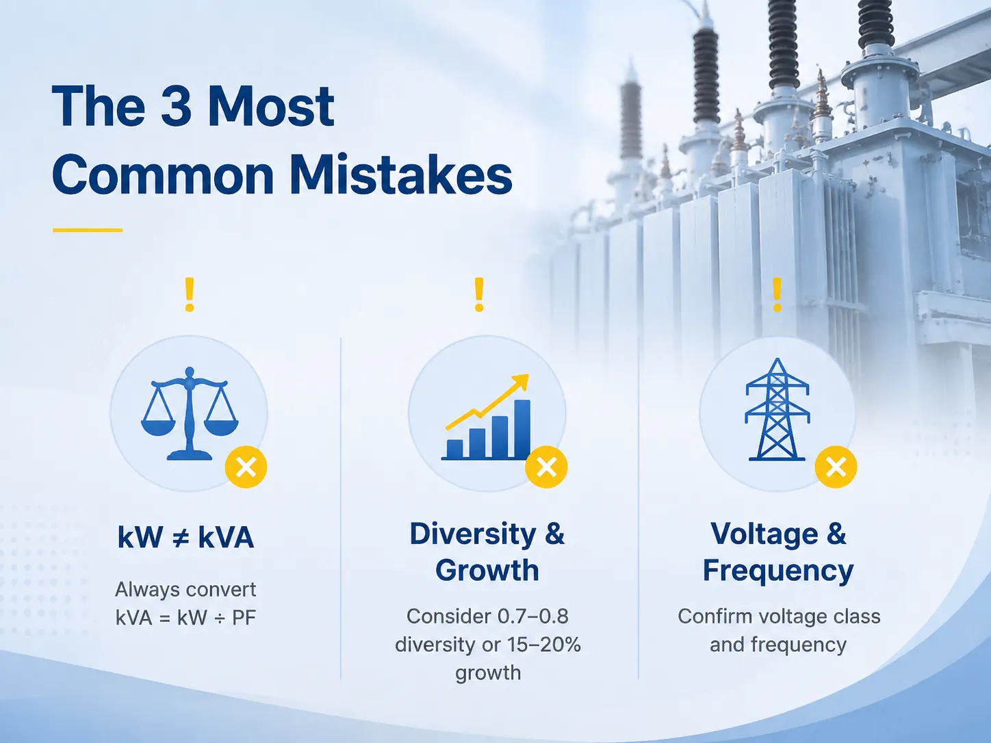 The Three Most Common Mistakes