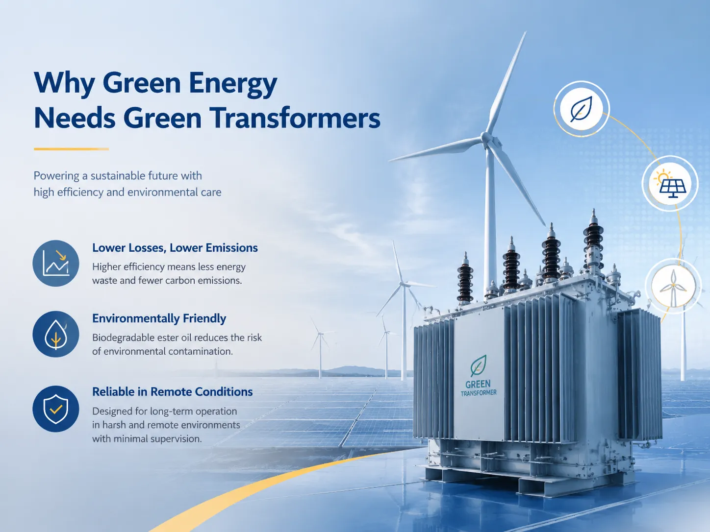 Why Green Energy Needs Green Transformers