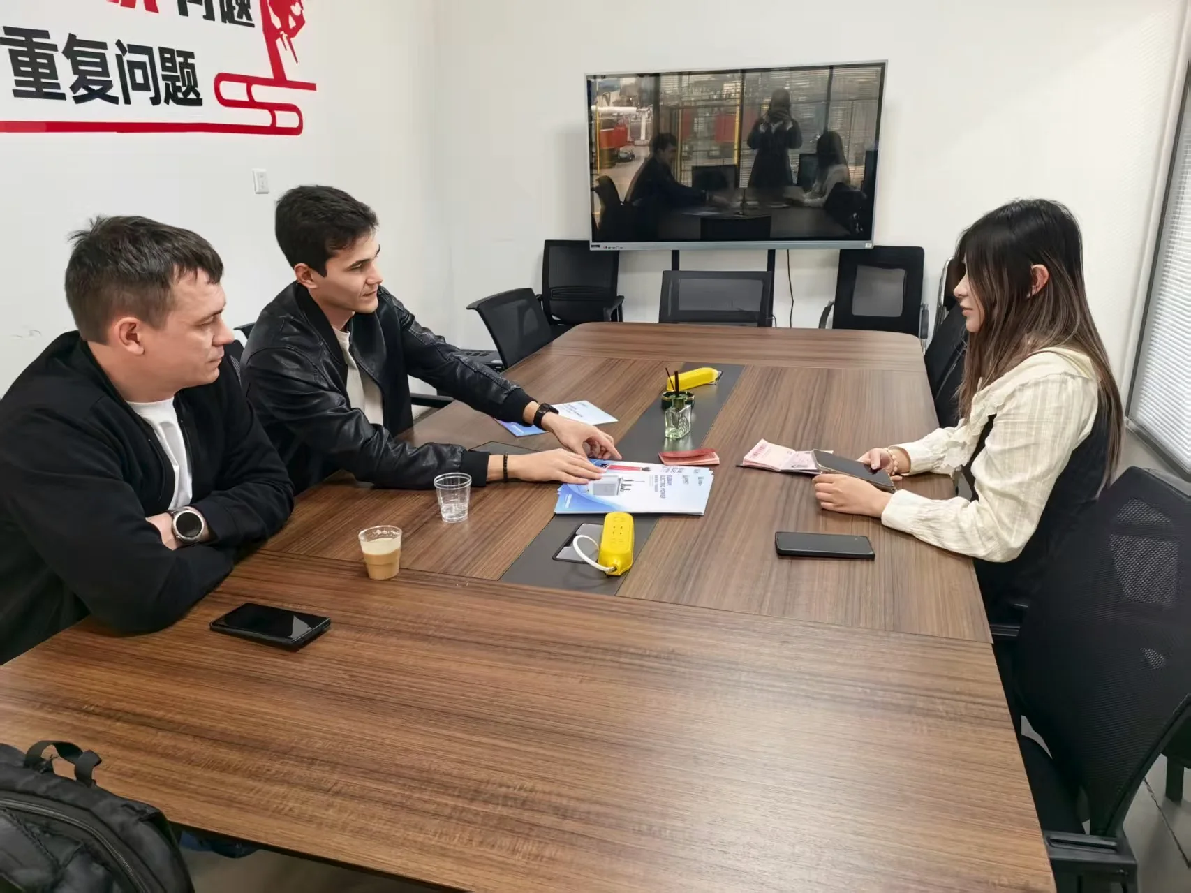 International customer meeting at Subian Electric