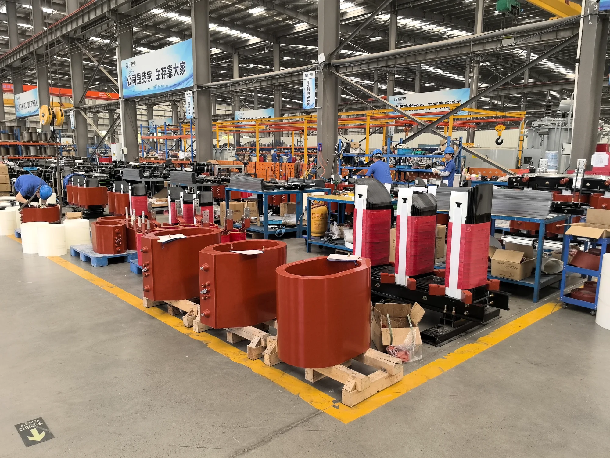 Subian Electric transformer assembly process