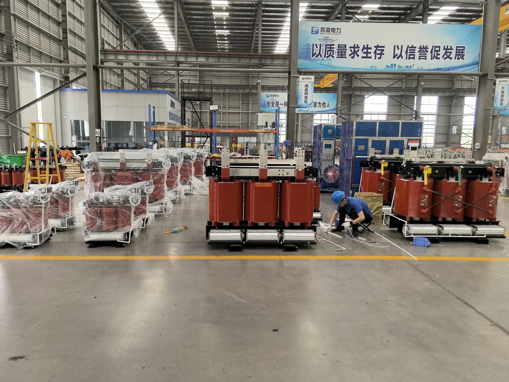 Subian Electric transformer final process