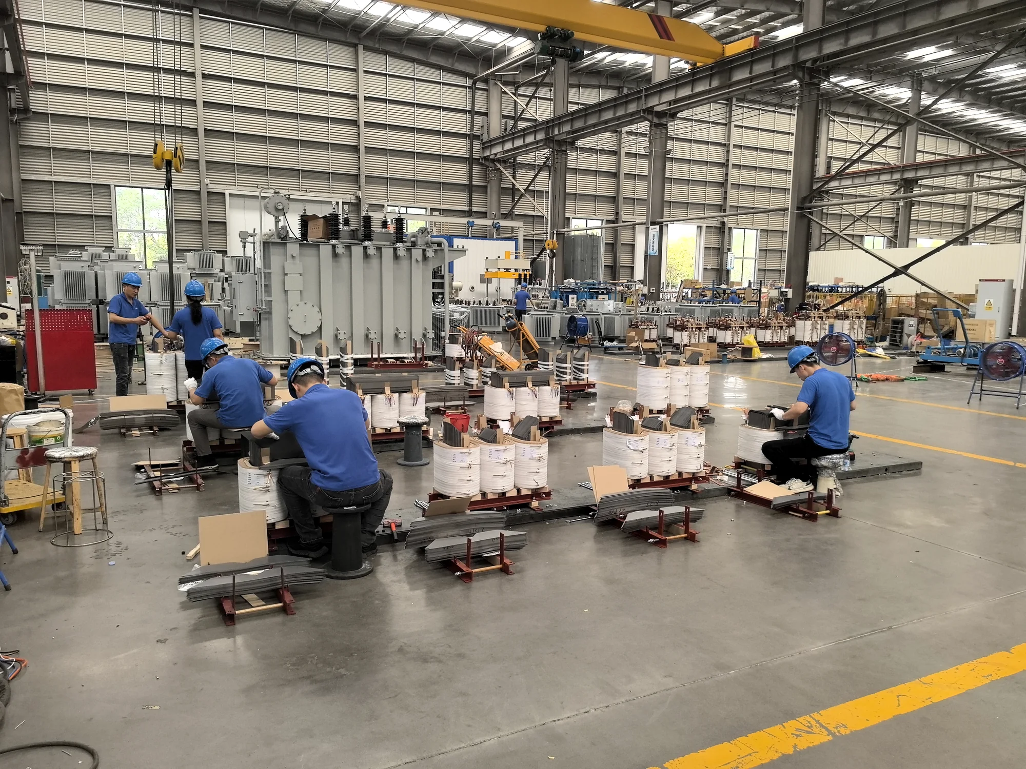 Subian Electric transformer winding process