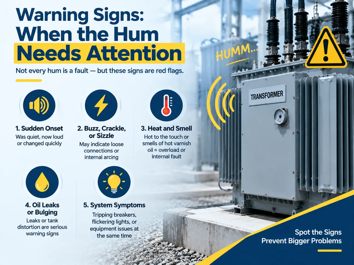Warning Signs: When the Hum Needs Attention