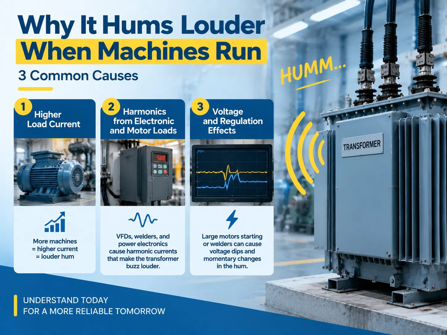 Why It Hums Louder When Machines Run